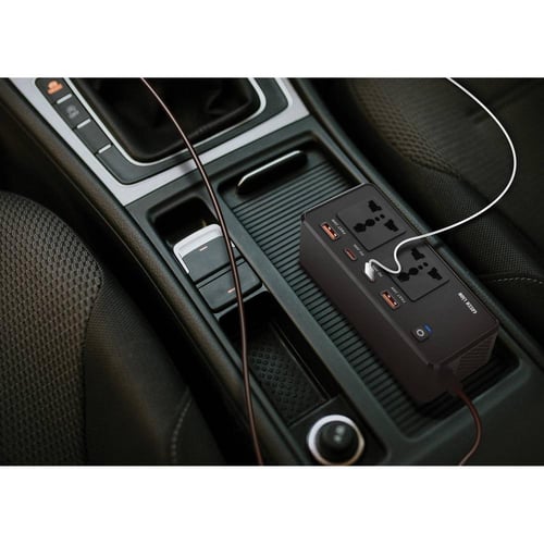 محول السيارة Green Lion GC-200 – شحن سريع، صغير ال...