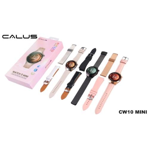 ساعة CALUS Watch 5 Mini الذكية للنساء بشاشة AMOLED...