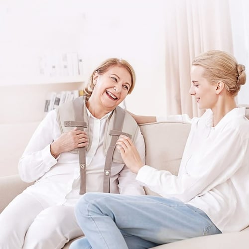 جهاز تدليك على شكل شال متعدد الأغراض