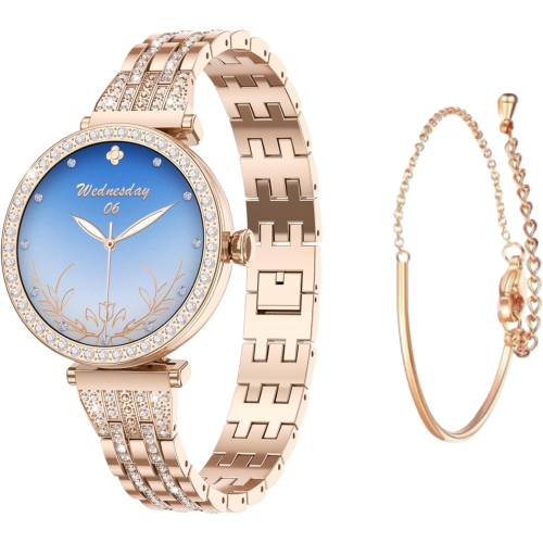 جي-تاب GT10 | ساعة ذكية دايموند بشاشة AMOLED | تتب...