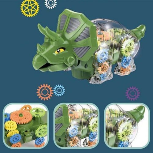 لعبة الديناصور المضيئ مع الأصوات التفاعلية و أَضوا...