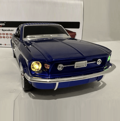 مكبر صوت سبيكر بشكل سيارة كلاسيك 1967, بلوتوث ,ردا...