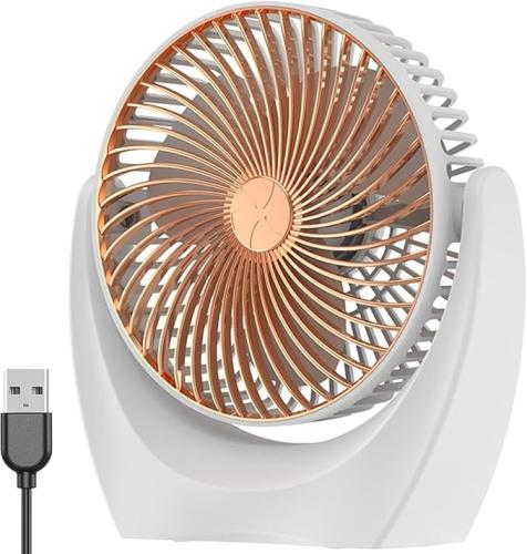 مروحة طاولة 3 سرعات, قابلة للشحن , قابلة للتعديل