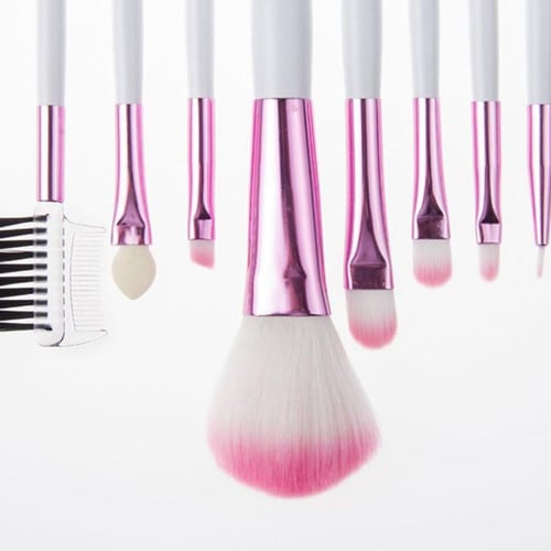 مجموعة فرش المكياج , مكونة من 8 قطع