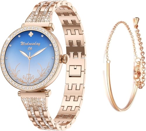 جي-تاب GT10 | ساعة ذكية دايموند بشاشة AMOLED | تتب...