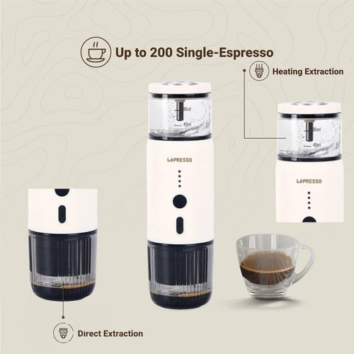 ماكينة صنع الإسبريسو المحمولة LePresso