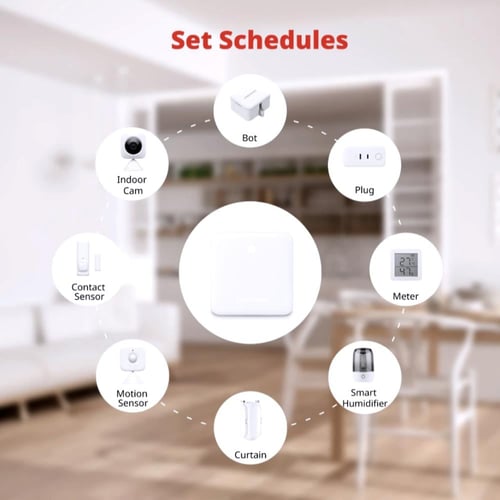 SwitchBot Hub Mini خطوتك الصغيرة نحو منزل ذكي.