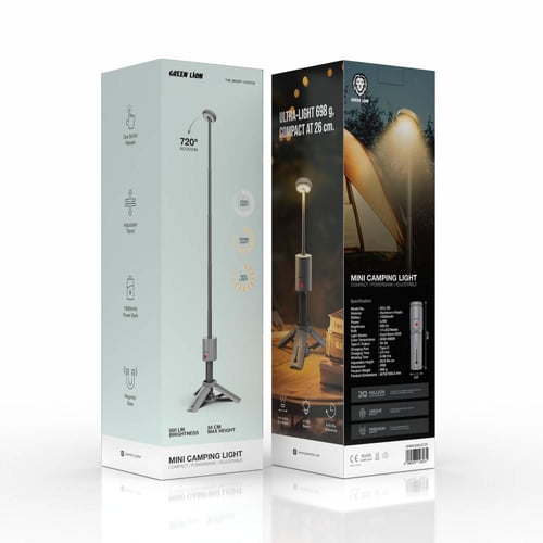 مصباح تخييم صغير الحجم من جرين ليون | باور بانك |...