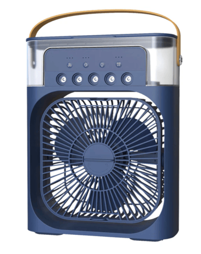 مروحة تكييف محمولة مع 3 سرعات للرياح، بسعة 600 مل،...