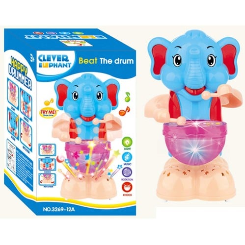 لعبة على شكل شخصية كرتونية مفضلة للأطفال الفيل لطي...