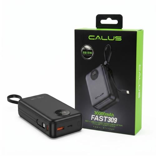 باور بانك CALUS FAST309 بسعة 30000mAh شحن فائق الس...