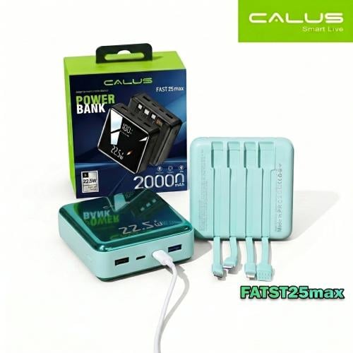 باور بانك Calus FAST25MAX سعة 20000mAh شحن فائق ال...