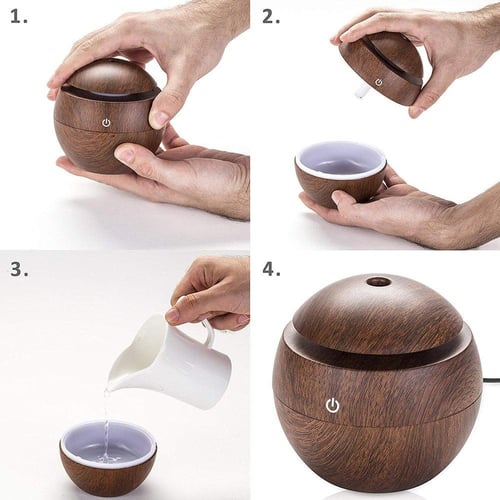 موزع زيت عطرية Aromya مع مرطب هواء بارد - تصميم أن...