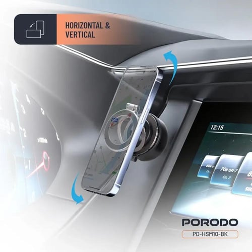 حامل مغناطيسي Porodo Vacuseal MagSafe – تثبيت قوي،...