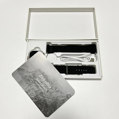 ساعة الترا Z69 زد69 الذكية مع سوار اضافي , ضد الما...