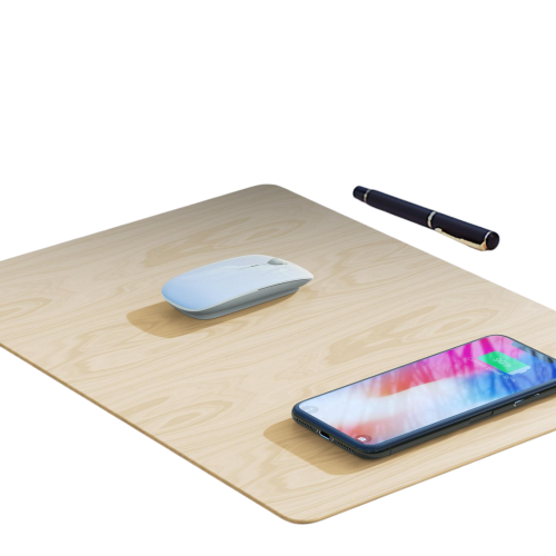 باد للماوس مع ميزة الشحن اللاسلكي للجوالات والسماع...