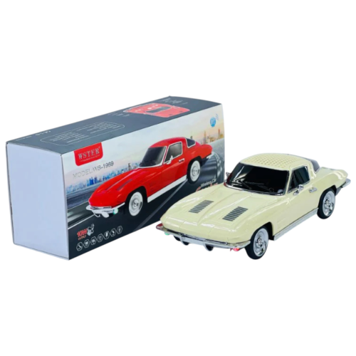 مكبر صوت سبيكر بشكل سيارة كلاسيك 1969 , بلوتوث ,رد...