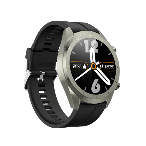 جي تاب جي تي 2 ساعة ذكية بسوار مطاطي وهيكل معدني ذ...