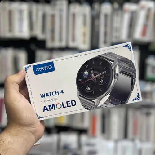 ساعة ذكية كلاسيكية ووتش 4 من اوتيتو، اطار دوار، مر...