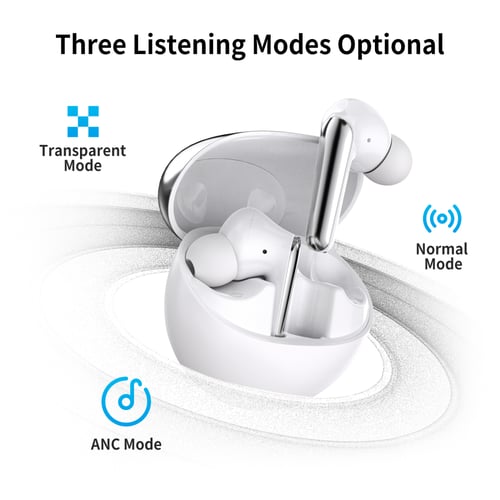 سماعة بلوتوث G-Tab X14 بإلغاء ضوضاء نشط ANC وميكرو...