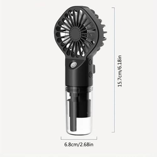 مروحة رذاذ تبريد محمولة قابلة لاعادة الشحن بـ 4 او...