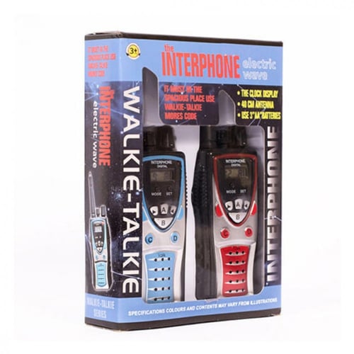 لعبة و جهاز ووكي توكي إتصال لاسلكي للاطفال صوت واض...