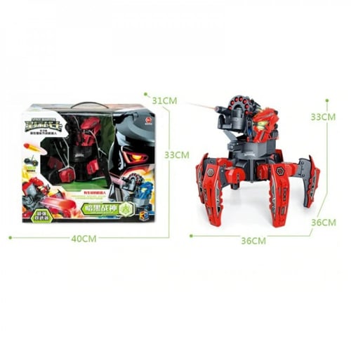 هدية الروبوت المقاتل للأطفال مع يد للتجكم لاسلكيا...