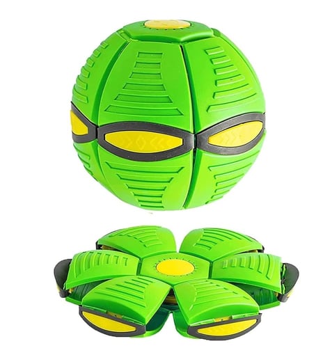 لعبة القرص الطائر للأطفال , تتحول إلى كرة