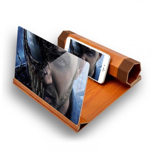 مكبر لشاشة الموبايل الخشبي لتحويل هاتفك المحمول إل...