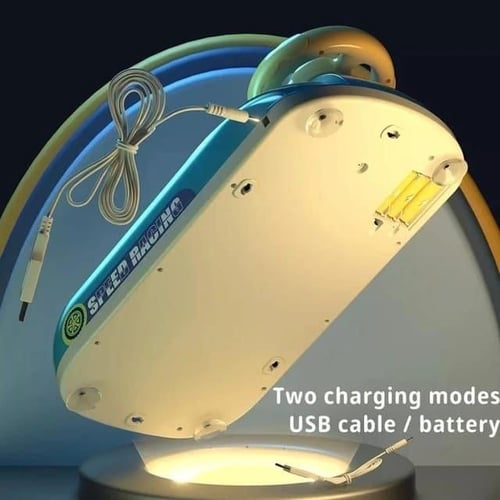 لعبة سيارة محاكية لسيارات السباق مزودة بمقود قيادة...