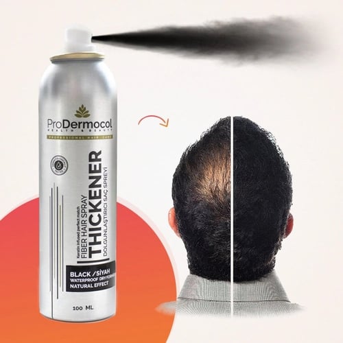 بخاخ تكثيف الشعر برو ديرماكول بني | إخفاء فراغات ا...