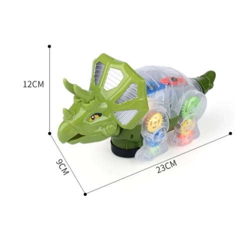 لعبة الديناصور المضيئ مع الأصوات التفاعلية و أَضوا...