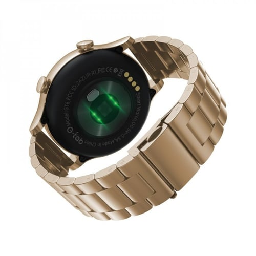 جي تاب ساعة ذكية جي تي 6 ديلوكس بسوار جلدي اضافي ب...