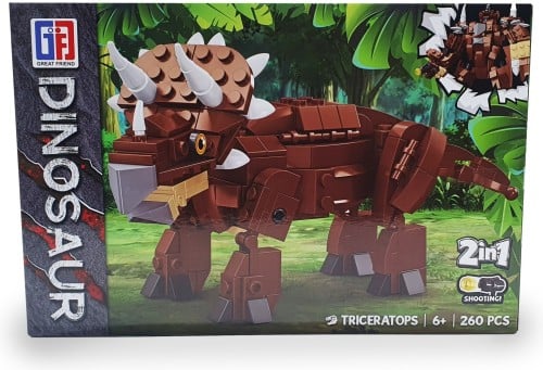 مجموعة تركيب ليغو الديناصورات 260 قطعة