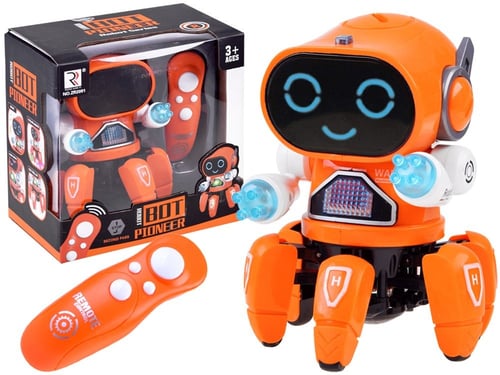 روبوت الأطفال التفاعلي مع جهاز تحكم عن بعد مع موسي...