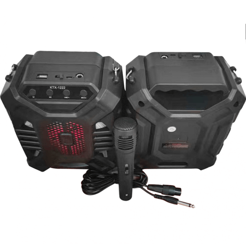 KTX-1222 سماعة بلوتوث محمولة قابلة للشحن مع ميكروف...