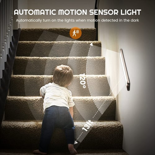 مصباح مع حساس حركة و اضاءة يعمل ليلا على زاوية حرك...