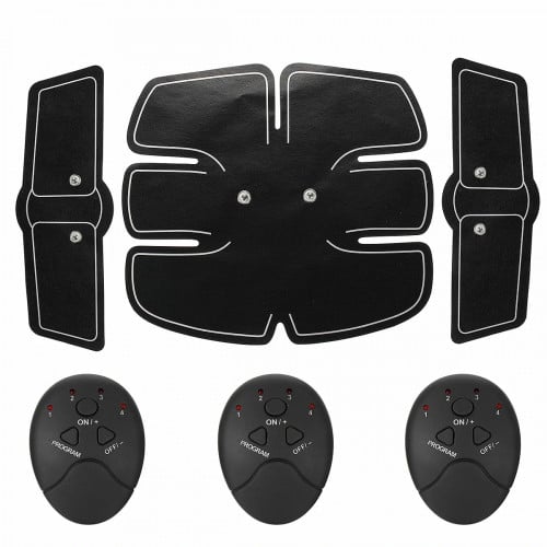 حزام تمرين العضلات الكهربائي EMS مكون من 3 قطع 22....