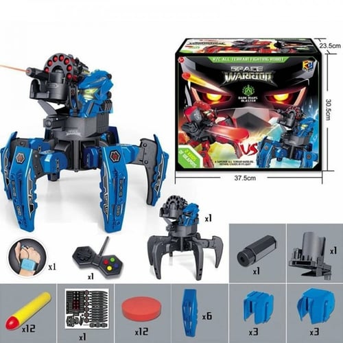 هدية الروبوت المقاتل للأطفال مع يد للتجكم لاسلكيا...