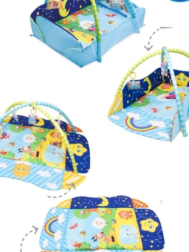 سجادة اللعب للأطفال الصغار مثالية ومريحة لتطوير حر...