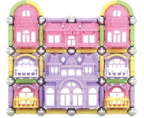 لعبة تركيب اشكال مغناطيسية عيدان و أقواس لتشكيلات...