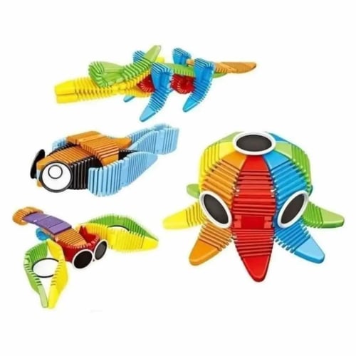 مجموعة داي ماجكبس المرحة مجموعة بناء مغناطيسية مرن...