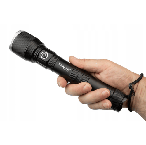 مصباح معدني كاشف فائق السطوعP160 , بطاريتن باستطاع...