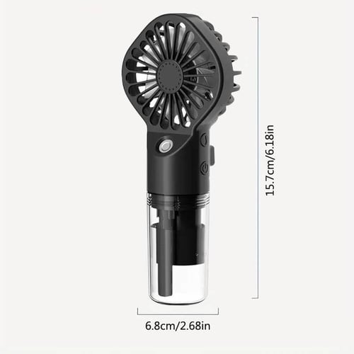 مروحة رذاذ تبريد محمولة قابلة لاعادة الشحن بـ 4 او...