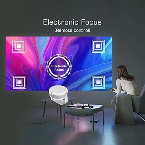 بروجكتور T269 برو 4K مع WiFi 6 وبلوتوث 5.0