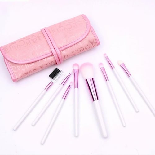 مجموعة فرش المكياج , مكونة من 8 قطع