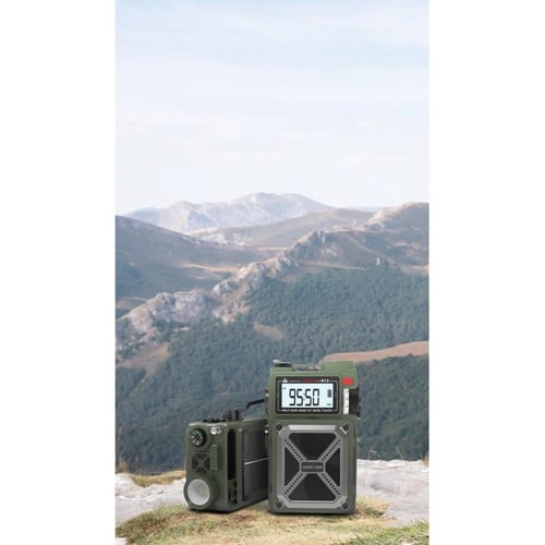 راديو Green Lion Vintage Solar Pro | مكبر صوت | با...