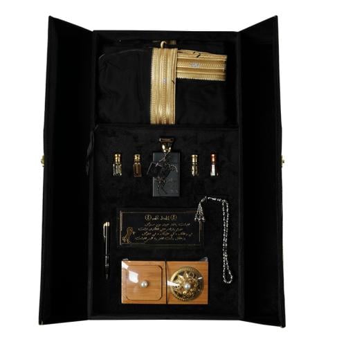 صندوق ملكي فخم يضم مجموعة من الهدايا الفاخرة عدد8...