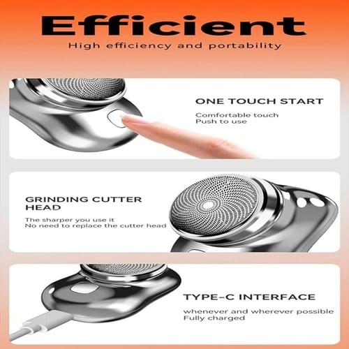 ماكينة حلاقة كهربائية كوروتو للرجال - صغيرة الحجم،...