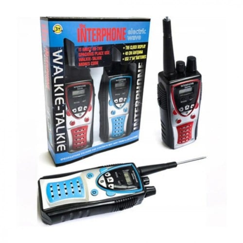 لعبة و جهاز ووكي توكي إتصال لاسلكي للاطفال صوت واض...